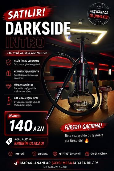 darkside: DARKSIDE INTRO nərgili Xüsusiyyətlər: - Brend/model: Darkside Intro - — 1