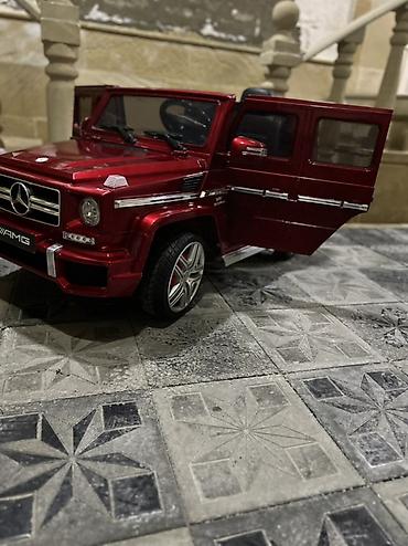 Uşaq üçün elektrik maşınları: Uşaq üçün elektrikli Mercedes-Benz G-Class AMG tipli minik avtomobili — 9