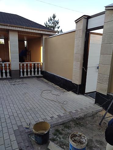 Фасадные работы: Ремонт фасада, Утепление фасада, Фасадный декор | Рамки | Жидкий травертин, Клинкерная плитка, Декоративный кирпич | Пенопласт, Penoplex, Базальт Больше 6 лет опыта — 4