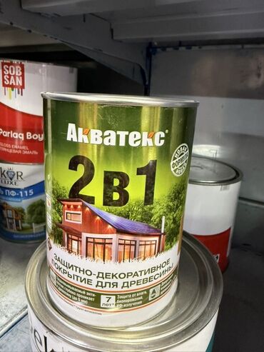 ёлки туя: Акватекс 2 в 1 — защитно‑декоративное покрытие для древесины