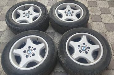 зимние шины новые: Дөңгөлөктөр монтажда 225 / 50 / R 16, Кыш, Колдонулган, Комплект, Жеңил унаалар, Куйма, тешиктери - 4