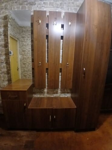 деталировка мебели: İşlənmiş, Açılan, 1 qapı Düz dolab, Dəhliz dolabı, Azərbaycan