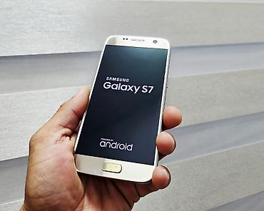 galaxy tab e: Samsung Galaxy S7, Б/у, 32 ГБ, цвет - Золотой, 1 SIM — 1