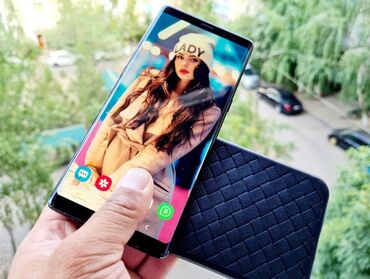 Samsung: Samsung Galaxy Note 8, Б/у, 512 ГБ, цвет - Черный, 1 SIM, 2 SIM, eSIM — 1