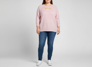 ubrania oversize: Светр жіночий, розмір 7XL