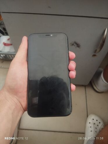 не рабочий стиральная машина: IPhone 11, Колдонулган, 64 ГБ, Black Titanium, Каптама, 79 %
