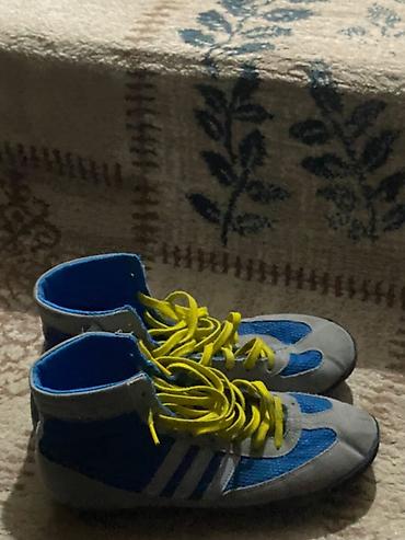 Мужские кроссовки, 40, Adidas, Б/у, цвет - Голубой, Самовывоз, Платная доставка