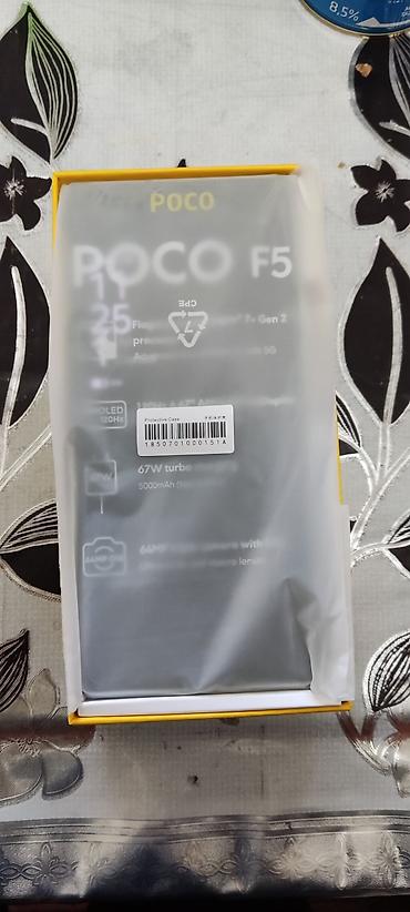 Poco: Poco F5, Б/у, 256 ГБ, 2 SIM, eSIM — 29