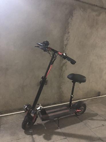 Электротранспорт: Elektrik skuter – oturacaqlı, güclü işıqlandırma və rəngli LED-lərlə — 5