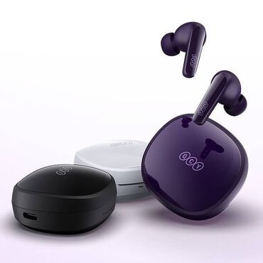 uşaq üçün qulaqcıq: Yeni Simsiz (Bluetooth) Qulaqcıqlar, QCY, rəng - Bənövşəyi