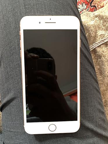 iphone xoş max: IPhone 8 Plus, 64 GB, Rose Gold, Barmaq izi, Simsiz şarj — 1