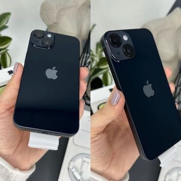 Apple iPhone: IPhone 14, 128 ГБ, Черный, Отпечаток пальца, Беспроводная зарядка, Face ID