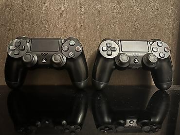 ps5 controller: Ps4 Slim 500gb satılır, üstundə 2 original pult verilir. Yaxşı — 2