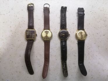 Saat dəstləri: İşlənmiş, Klassik Saat dəsti, rəng - Qızılı — 1