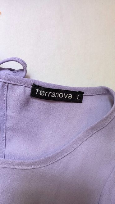 Košulje, bluze i tunike: Terranova, L (EU 40), Jednobojni, bоја - Lila