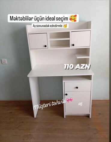 məktəbli stolu: *Məktəbli yazı masası* *Yeni sifarişlə hazırlanır* *Ölçü 90×50×140