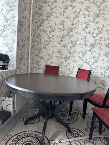 раскройный стол для швейного производства цена: Кухонный Стол, цвет - Коричневый, Б/у