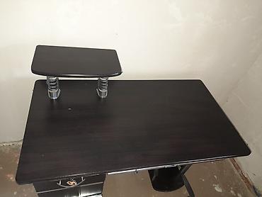 Sifarişlə mebel: Düz masa, Polkalı, Siyirməli, Metal — 4