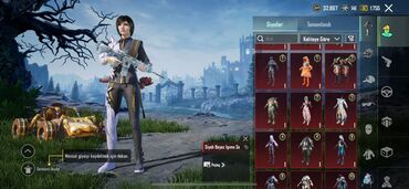 cins pencekler kisi ucun: PUBG Mobile hesabı – zəngin kolleksiya və nadir kosmetikalar
