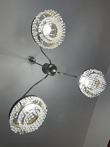 led lustra: Led Çılçıraq, 3 lampa, Metal — 1