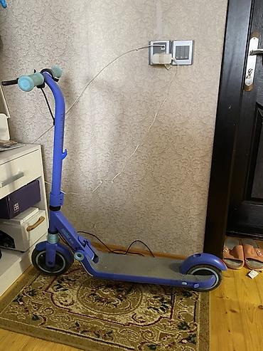 Электротранспорт: Uşaq elektrik skuterı – mavi rəng - Brend/model: Voi Kickscooter Kid — 1