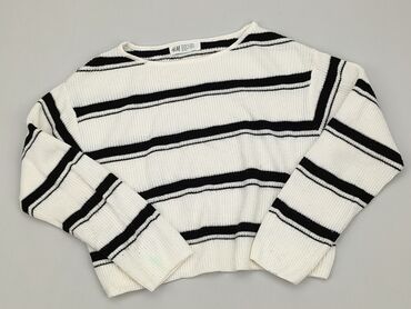Sweterek, H&M, 10 lat, 134-140 cm, stan - Dobry