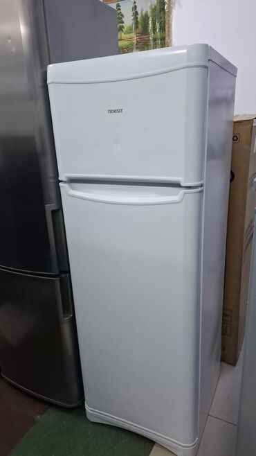 Soyuducular: İşlənmiş 2 qapılı Indesit Soyuducu Satılır, rəng - Ağ