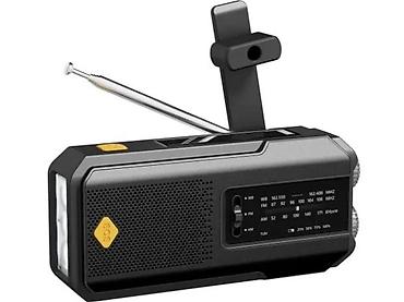 Oprema za kampovanje: Ručni radio za vanredne situacije sa dinamo punjačem i lampom - — 2