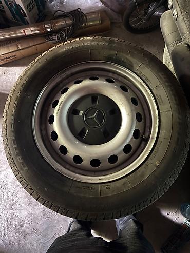 mercedes diskisi: Mercedes disk və təkər
215/65R16 — 1