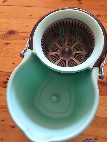 pol silen mop: Spin Mop – Başlıqlı Döner Mop dəsti - Model: Spin Mop (Rotating Head — 3
