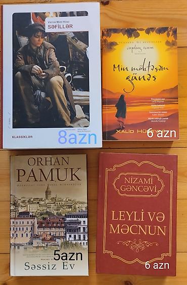 Kitablar və jurnallar: Satılır: müxtəlif müəlliflərdən bədii və publisistik kitablar — 1