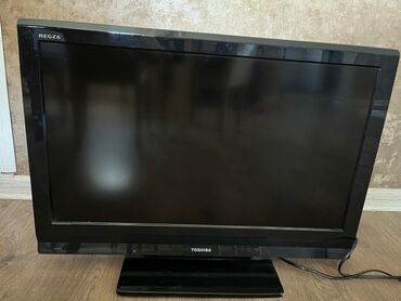Audio: Toshiba televizor işlək vəziyyətdədir. İnternetə çıxışı yoxdur. Pultu
