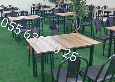 Restoran mebeli: Stol stul dəstənin sexden birbaşa satiş var.modellər coxdur Hər — 4
