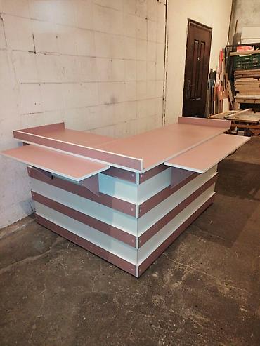 Иссык-Куль 2026: Кассовый столы для торговли на заказ
кассовый зоны, ресепшн — 3