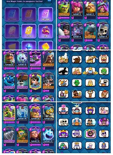 rog ally: Игровой аккаунт Clash Royale - Ник: Nakano - Побед всего: 1711, побед — 2