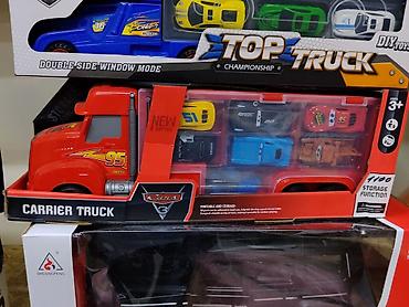 truck: Игровой набор «Carrier Truck – Cars 3» - Большой грузовик-перевозчик — 1