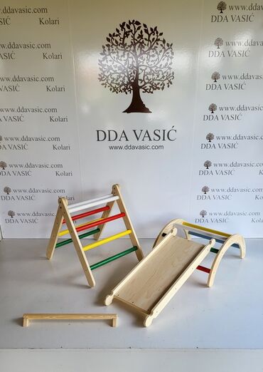 Igračke: 🧗‍♂️ 4-u-1 Drvena Penjalica za Decu Sve što detetu treba – u jednom — 9