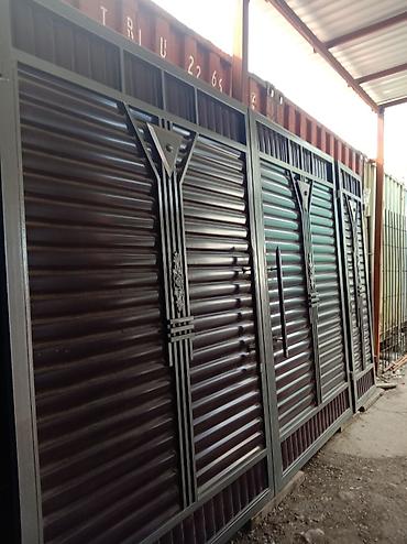 Откатные ворота: Зимняя росрпрадажа ворот для дома — 11