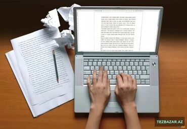Обучение, курсы: Sadə mətnləri worddə yigiram. Səhifəsi 50qəpik.Nömrənin whatsappida