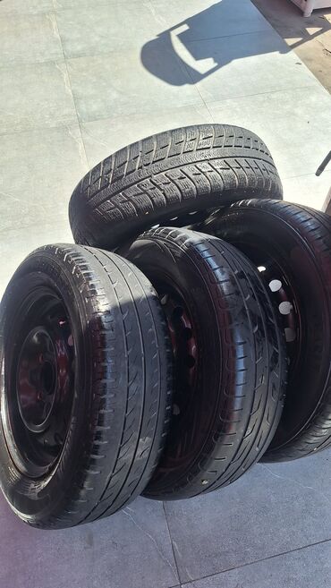 təkər topu: Disk təkər Nissan 185 / R 14, 4 Boltlu