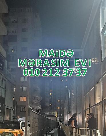 kıraye evler: Maidə mərasim evi 750Kvadrat,500 nəfər adam tutan 4 zal.bütün — 6