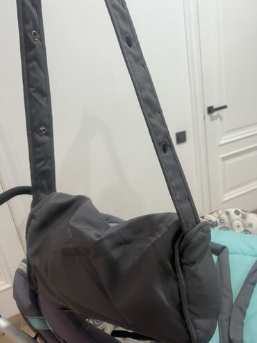 Коляски: Коляска, цвет - Голубой, Б/у — 10