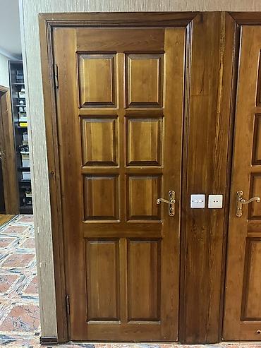 Taxta daxili qapılar dəsti - Material: təbii ağac (taxta)