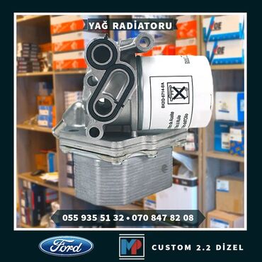 radyator: Ford CUSTOM, 2.2 l, Dizel, Orijinal, Yeni