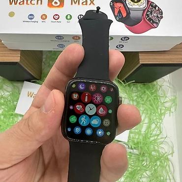 Наручные часы: Apple Watch ⚜️4-Reng var qara rozvu goy gumuş ⚜️Sosial şəbəkə — 2