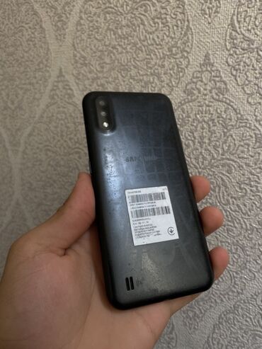 nomre alisi: Samsung Galaxy A01, 16 GB, rəng - Qara, Sensor