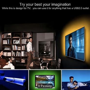 divar ucun isiq: USB ilə işləyən RGB LED lent işığı – 5 metr (16.4 ft) Xüsusiyyətlər — 3