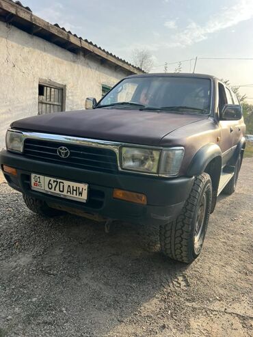 купить внедорожник бу: Toyota Hilux Surf: 1995 г., 3 л, Автоматические, Дизель, Внедорожник