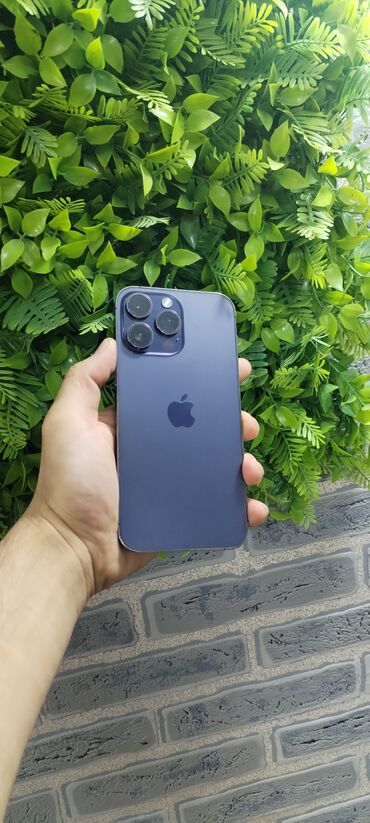 Apple iPhone: IPhone 14 Pro Max, 256 GB, Deep Purple, Kredit, Simsiz şarj, Face ID