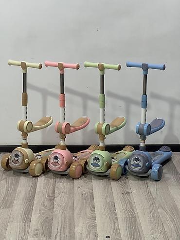 Samokatlar: 🛴 3 Təkərli Uşaq Samokatı (Oturacaqlı Model) 👧 Balacalar üçün həm — 7